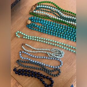 Multicolor Beaded Necklace Set